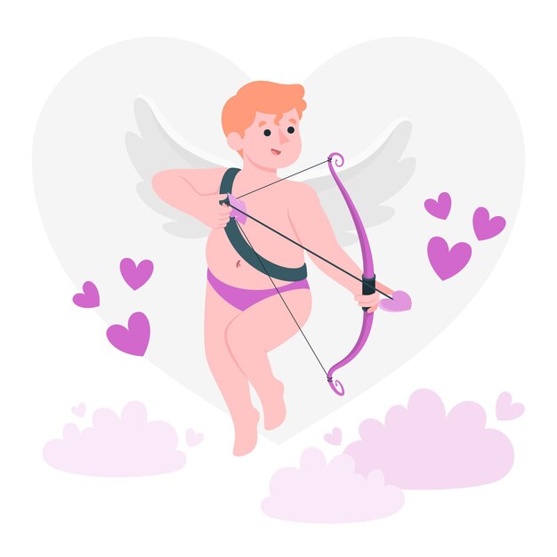 Cupid concept illustration