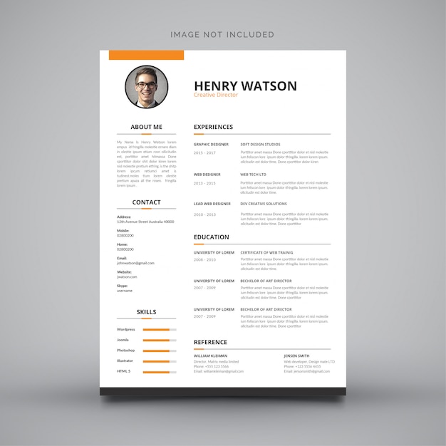 Curriculum vitae design