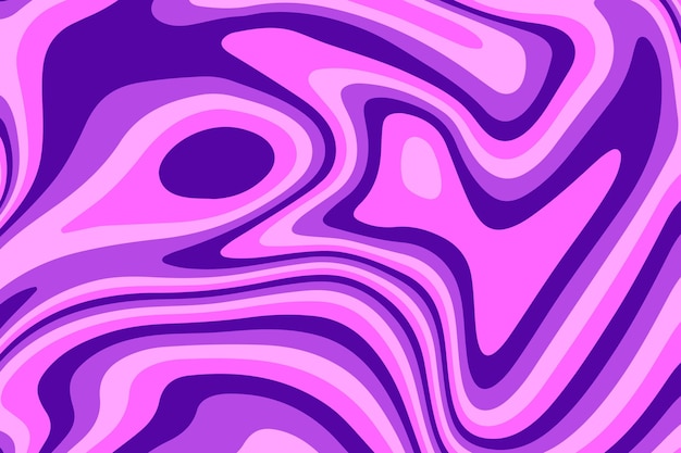 Curvy psychedelic background