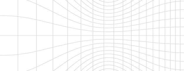 Free Vector curvy style perspective grid line mesh background