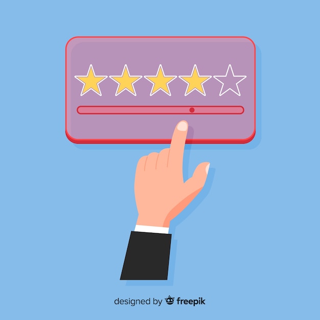 Free Vector customer satisfaction design in flat style