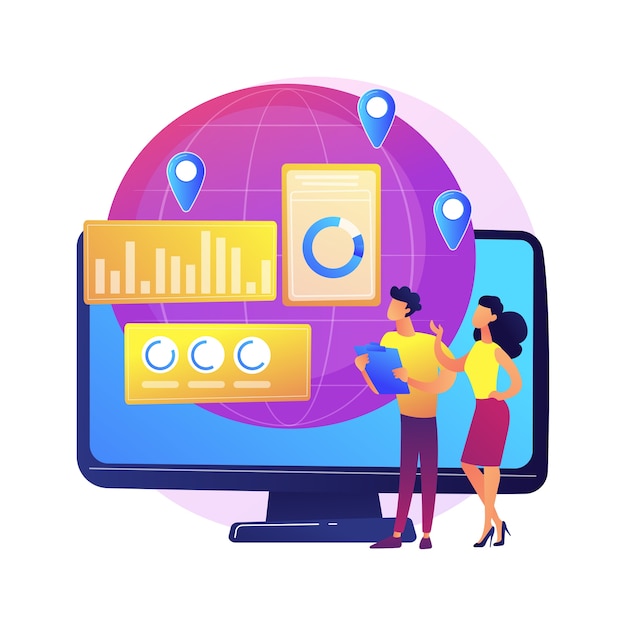 Customer support abstract concept   illustration. Tech support, telemarketing, provide customer service, management software, online chat, help center, buyer helpline