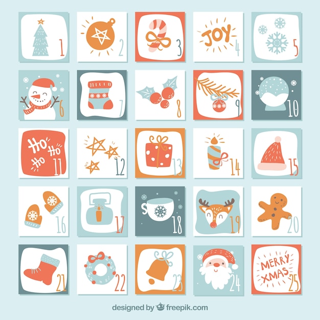 Cute advent calendar