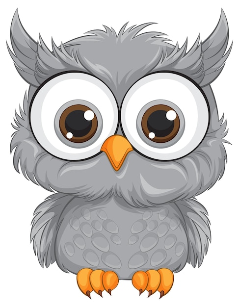 Cute Cartoon Owl Illustration