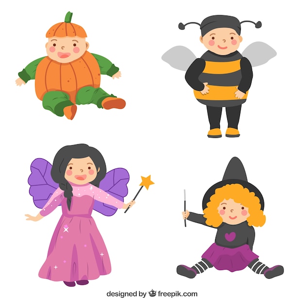 Cute children costume collection