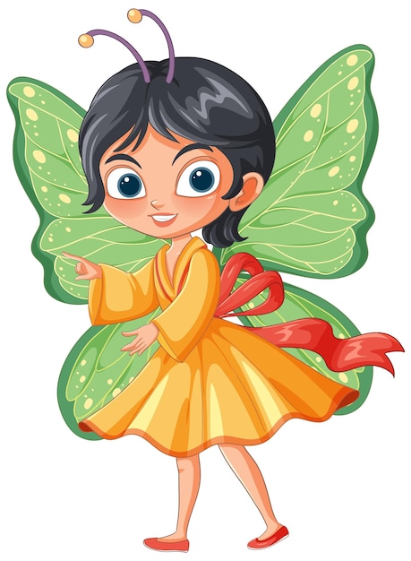 Cute Fairy Kid Illustration