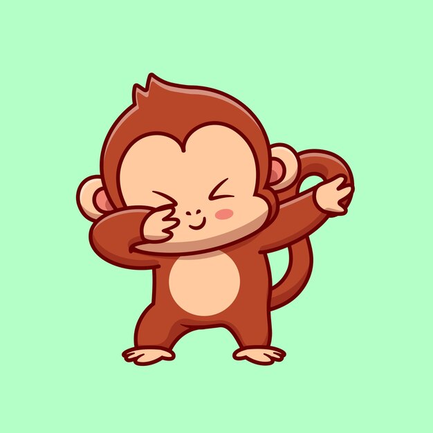 Cute Monkey Dabbing