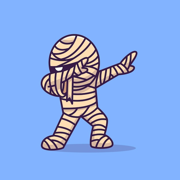 Cute Mummy Dabbing