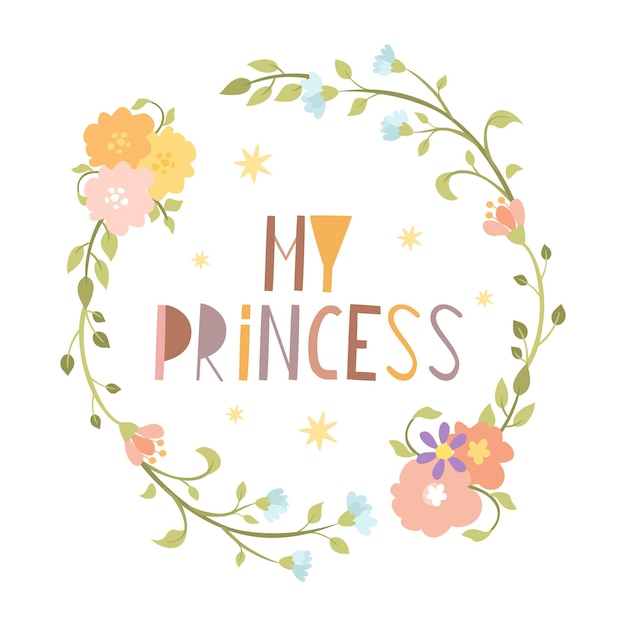 cute print my princess