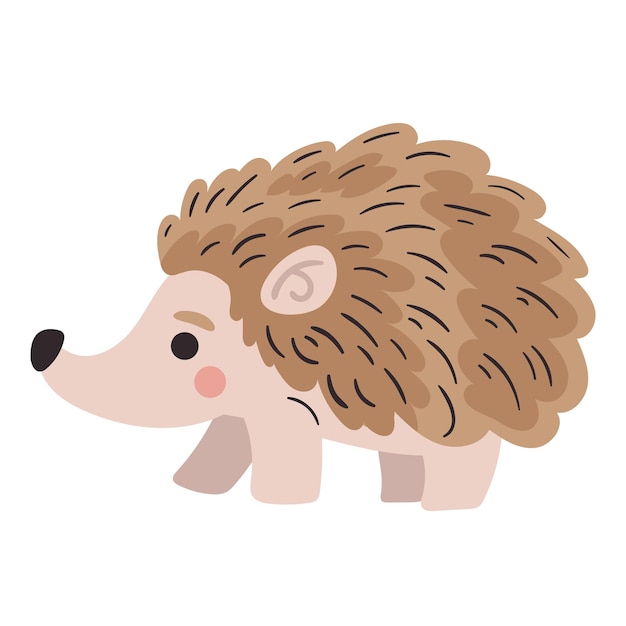 Free Vector cute purcopine animal