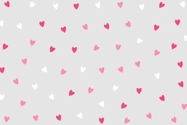 cute small love heart pattern backdrop for wrapping paper print