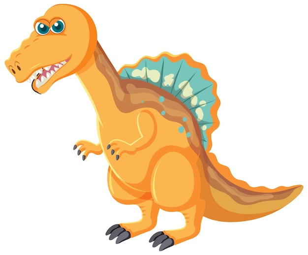 Cute Spinosaurus Dinosaur Cartoon