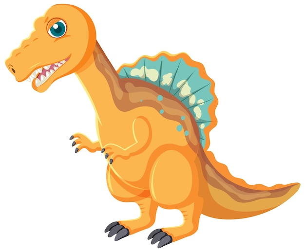 Cute Spinosaurus Dinosaur Cartoon