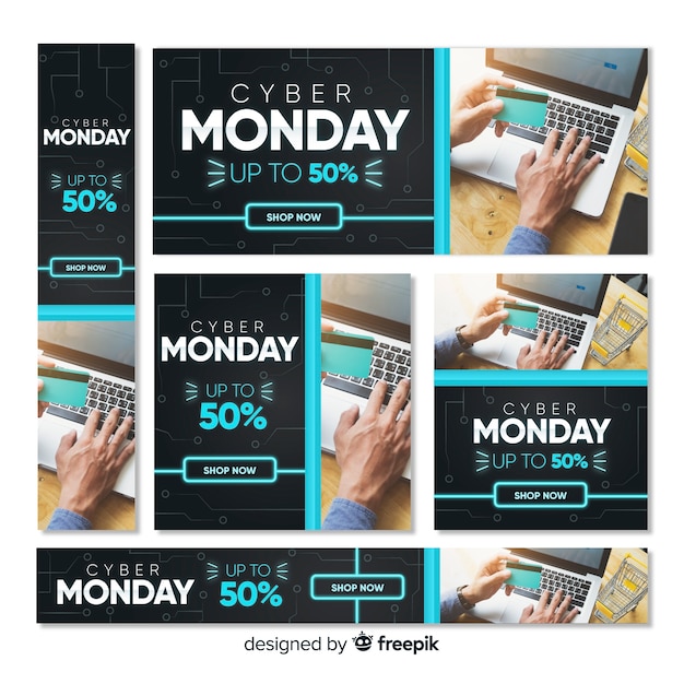 Cyber monday web banner