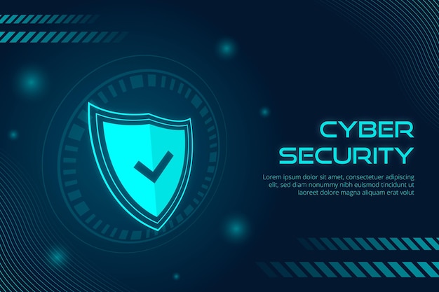 Free vector cyber security