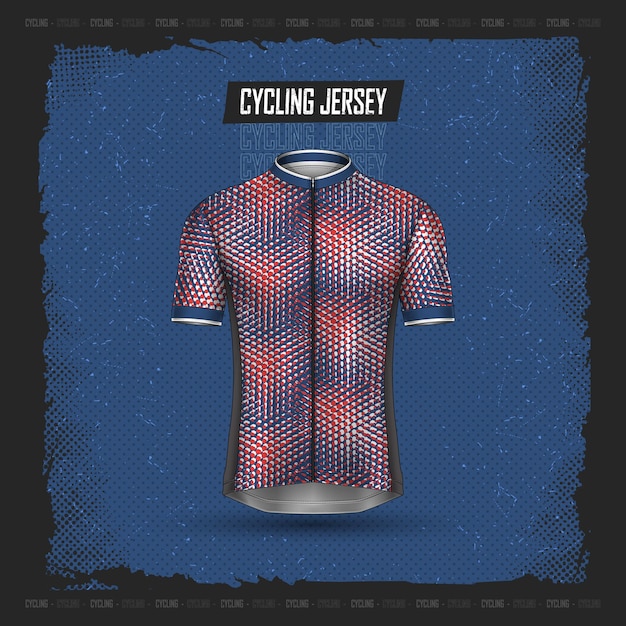 Free vector cycling jersey front and back premium collection of cycling jersey