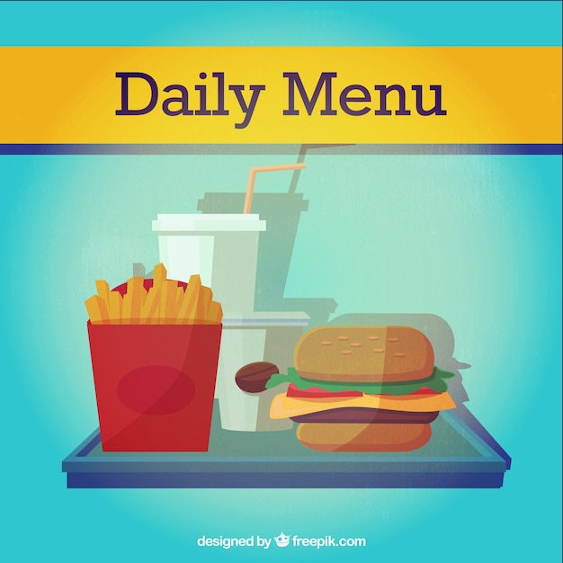 Daily menu