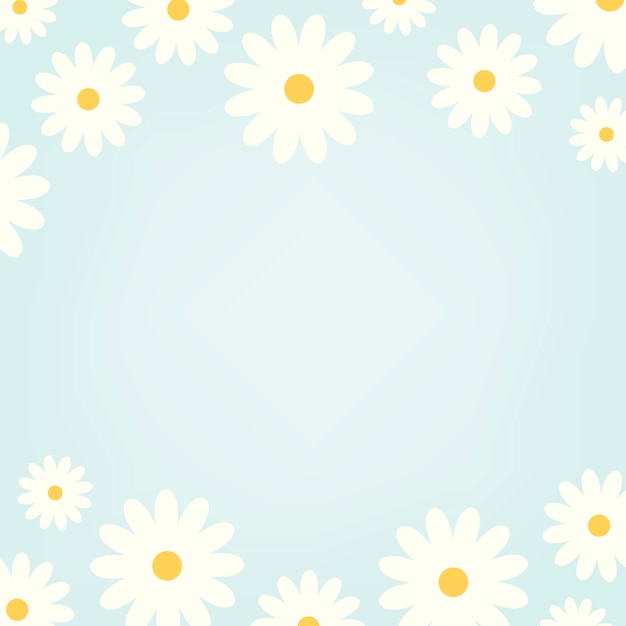 Free vector daisy pattern