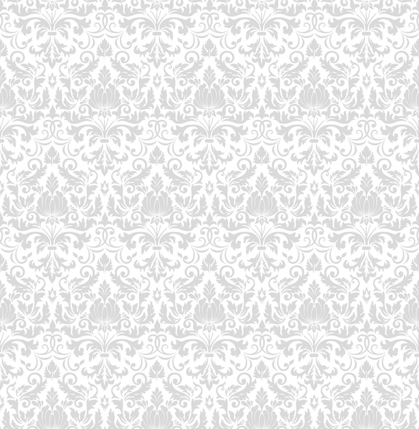 damask seamless pattern background. Classical luxury old fashioned damask ornament, royal vic