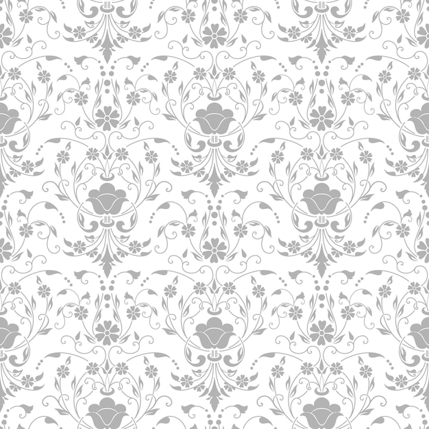 damask seamless pattern background