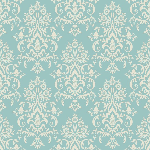 damask seamless pattern background