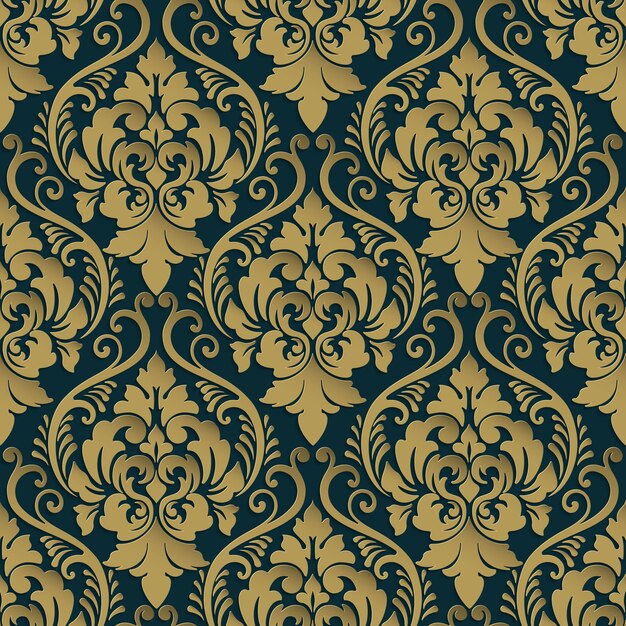 damask seamless pattern