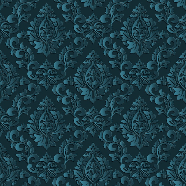 damask seamless pattern