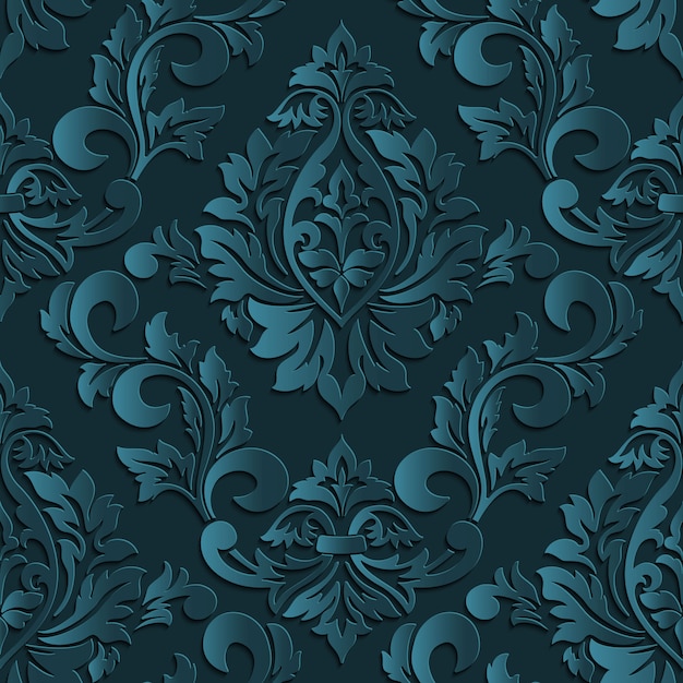 damask seamless pattern