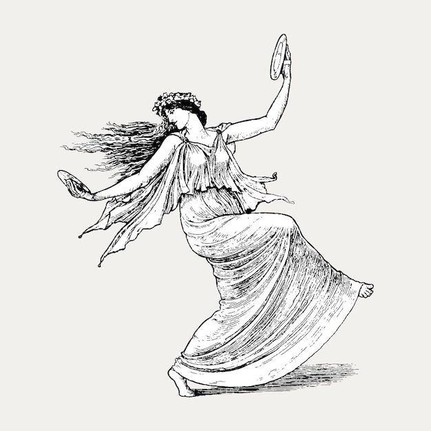 Dancing nymph