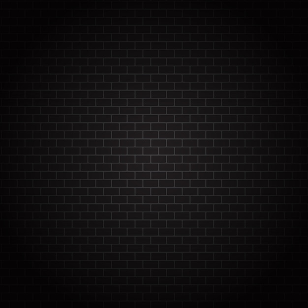 Free Vector dark brick wall texture 