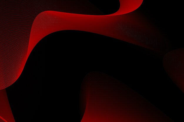 Dark graphic wavy screensaver