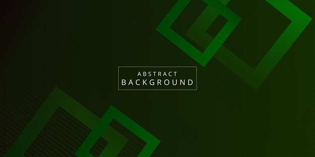 Dark Green Abstract Background