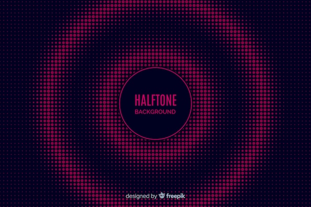 Dark halftone background