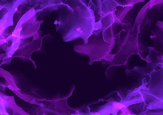 Free Vector dark purple hand painted alcohol ink background