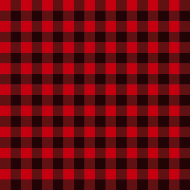 Free vector dark red buffalo plaid background