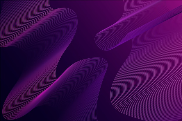 Dark wavy background concept