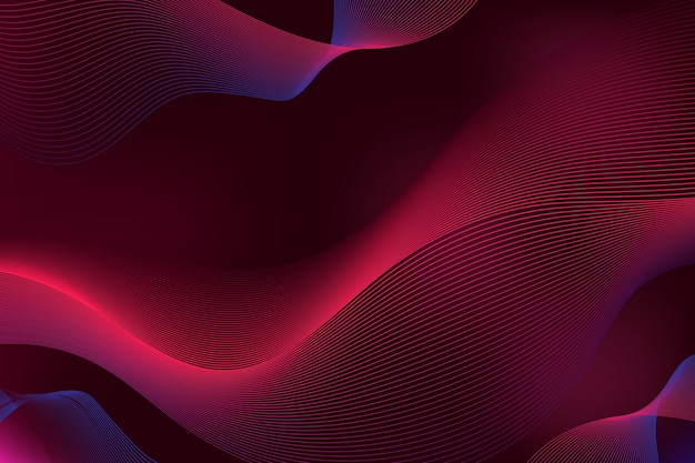 Dark wavy background concept