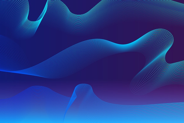 Dark wavy background design