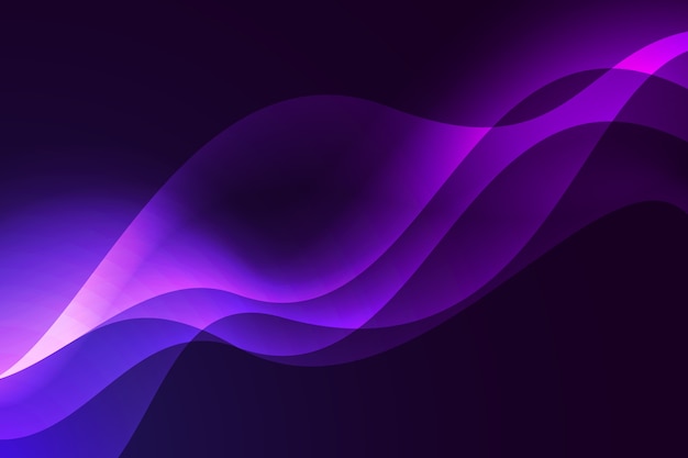 Dark wavy background