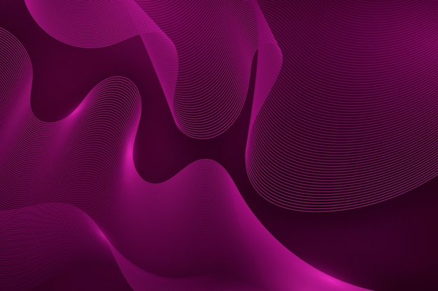 Free Vector dark wavy background