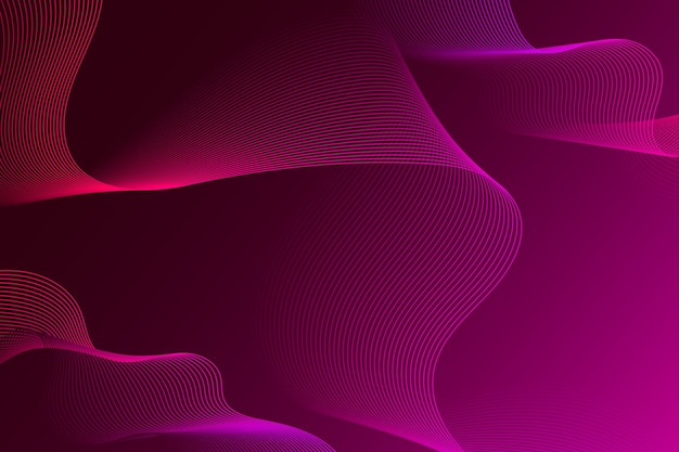 Dark wavy wallpaper concept