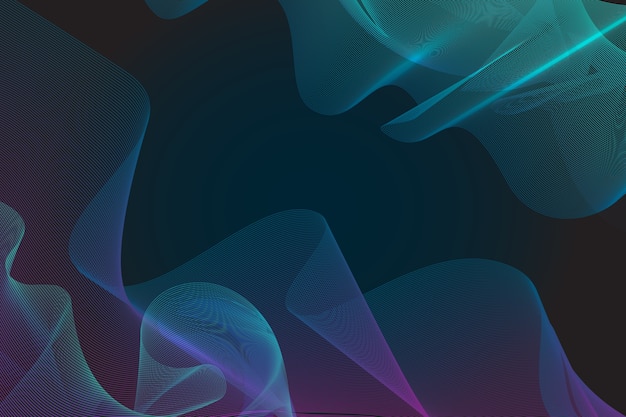 Dark wavy for wallpaper design