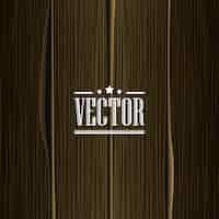 Free vector dark wooden texture background