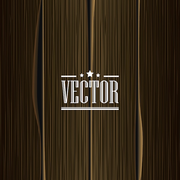 Free Vector dark wooden texture background