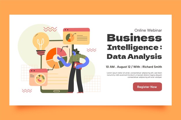 Data analysis template design