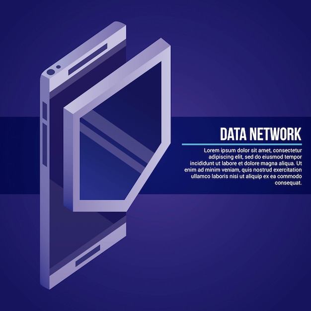 Data network illustration