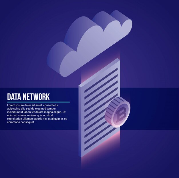 Data network illustration