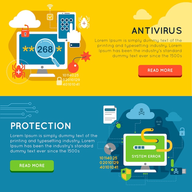 Data Protection Banner Set