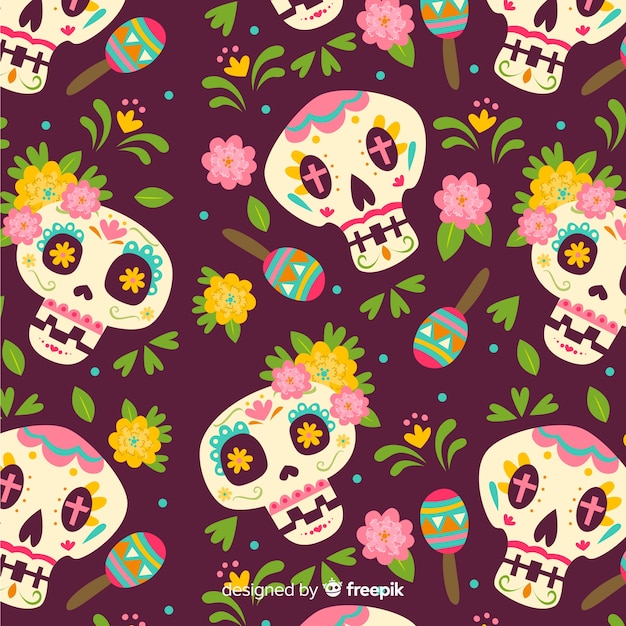 Day of the dead background