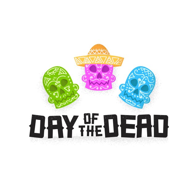 Day of the dead card